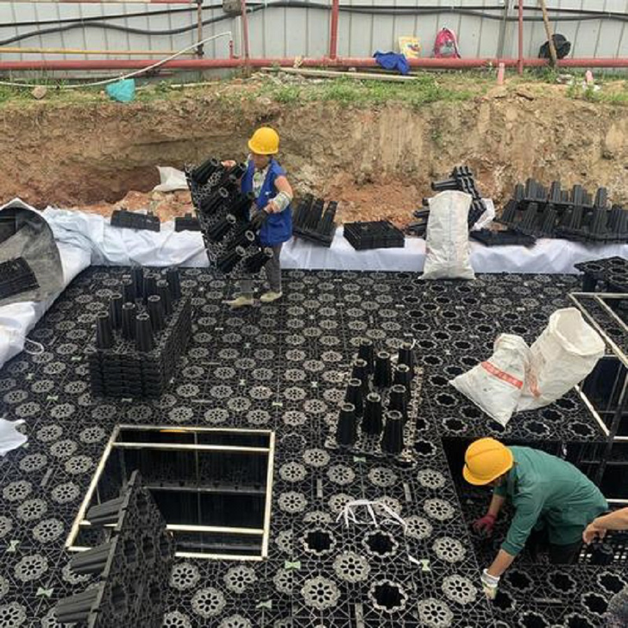 Rainwater Harvesting Storage Infiltraion System or Re-Use Stormwater Collection Module