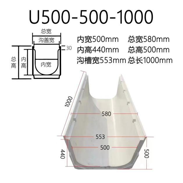 Durable Polymer Concrete Drainage Channel for Efficient Water Management
