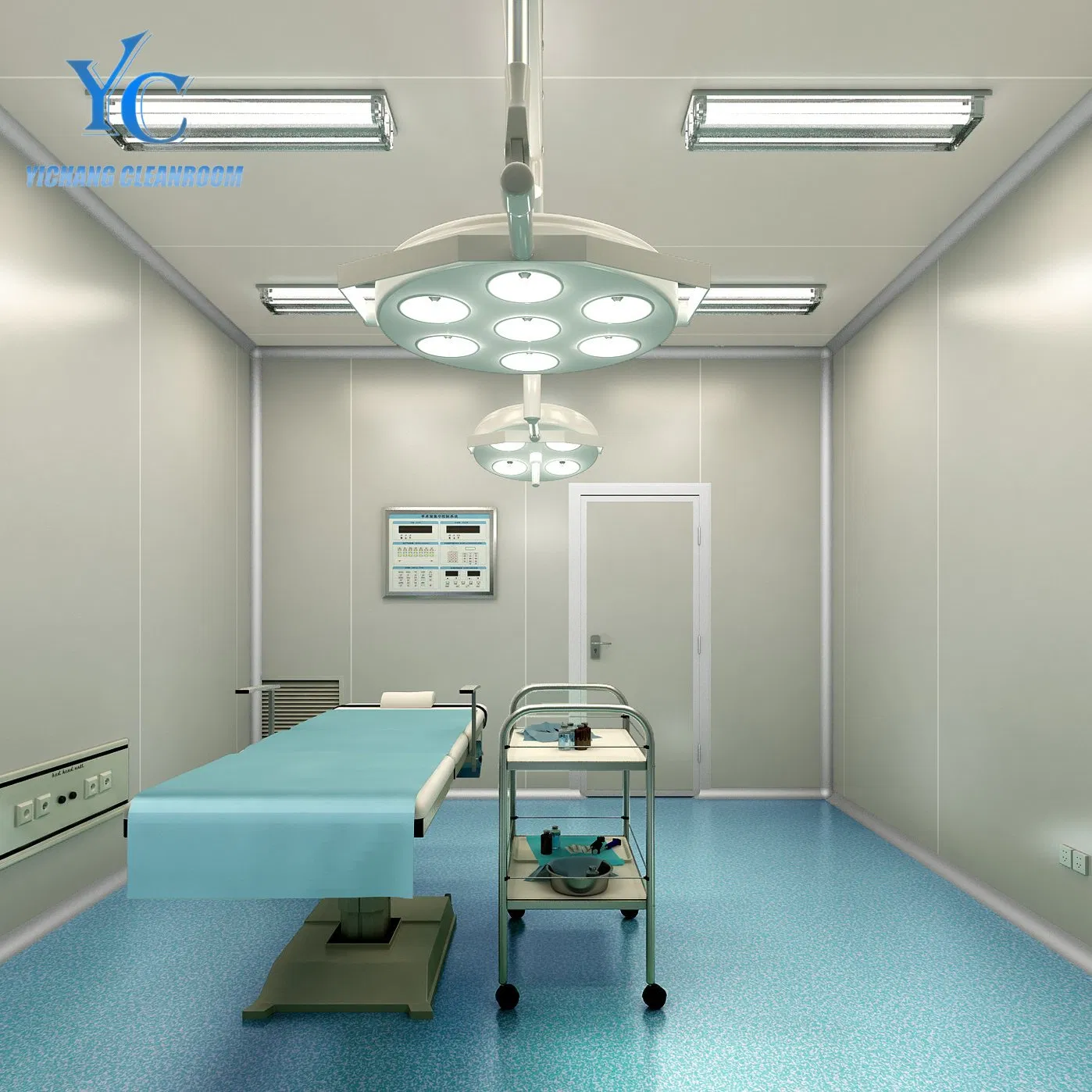 Advanced Customized ISO 5 Cleanroom for Hospital Operating Rooms
