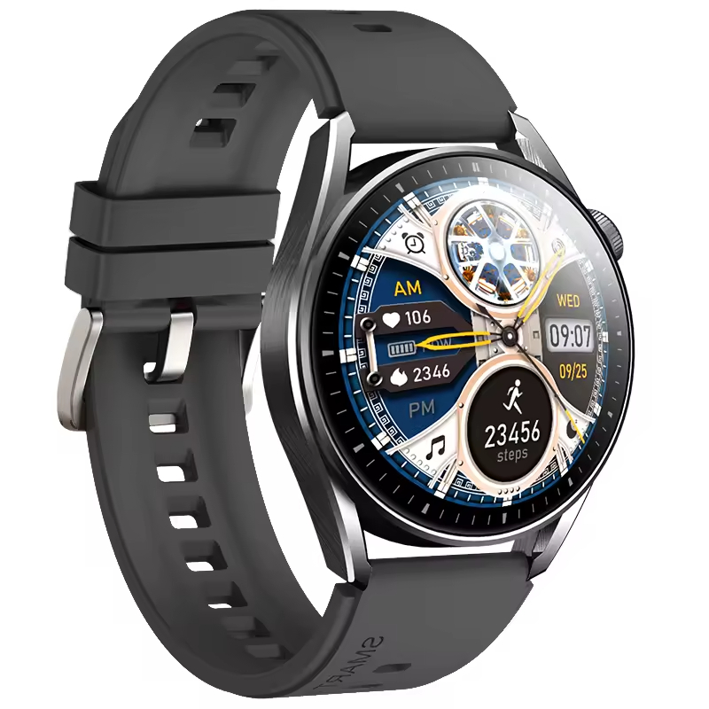 Waterproof Digital Bluetooth Android Men's GPS Smart Watch with Blood Pressure Detection