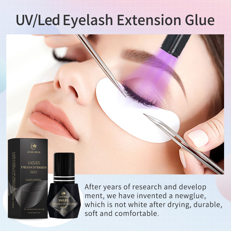 Premium Quick Dry Microweave LED UV Eyelash Extension Glue for Eyelash Grafting Wholesale