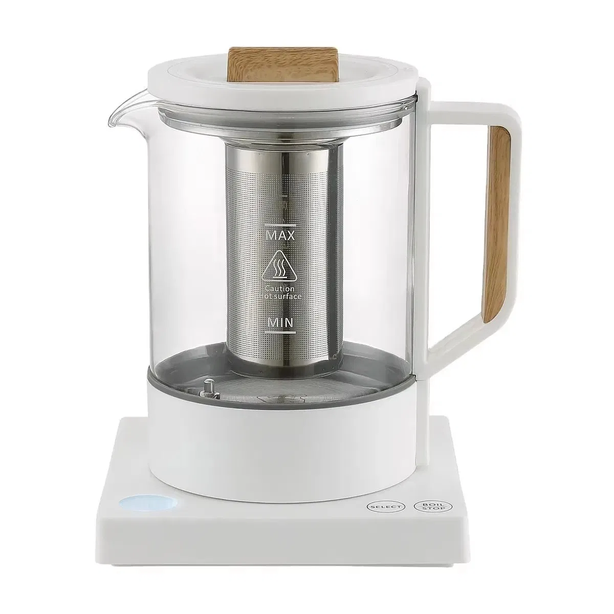 1 L Digital Glass Kettle for Milk, Honey, Tea and Boiling Water
