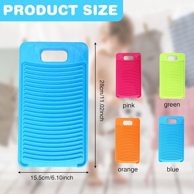 Promotional High Satisfaction Inexpensive Plastic Mini Household Scrubboards Washing Board Tool