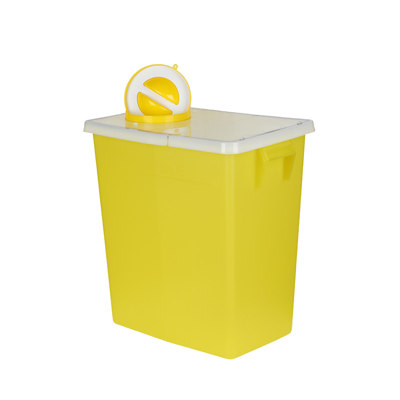 12gallon Medica Plastic Waste Safety Needle Sharp Collection Container Disposal Box