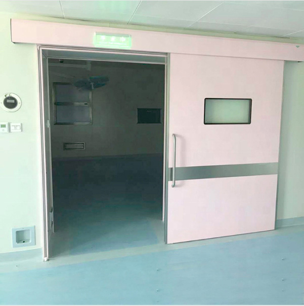 High-Performance Clean Room Sliding Door with Hermetic Seal for Hospital