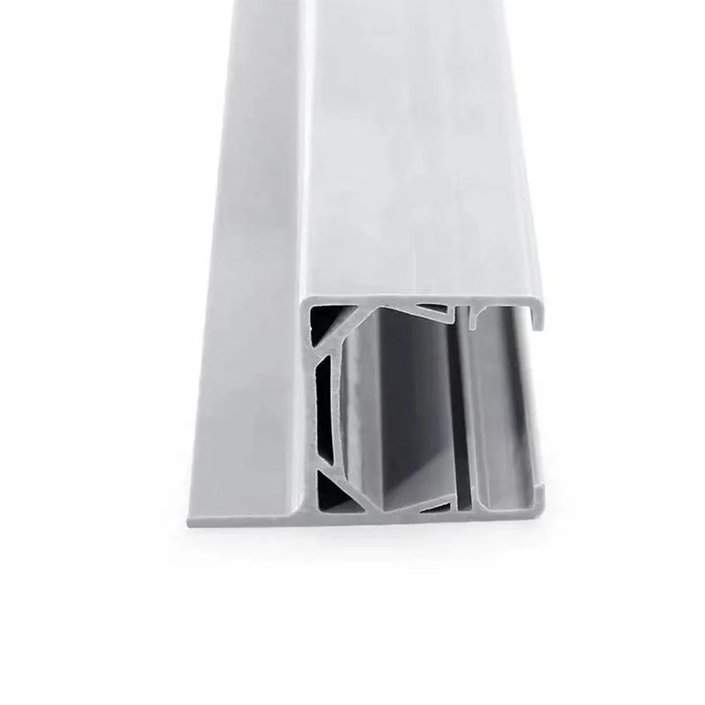 Design Shapes Customized Extruded PVC/ABS/PC Polycarbonate Profile Extrusion Plastic Profiles