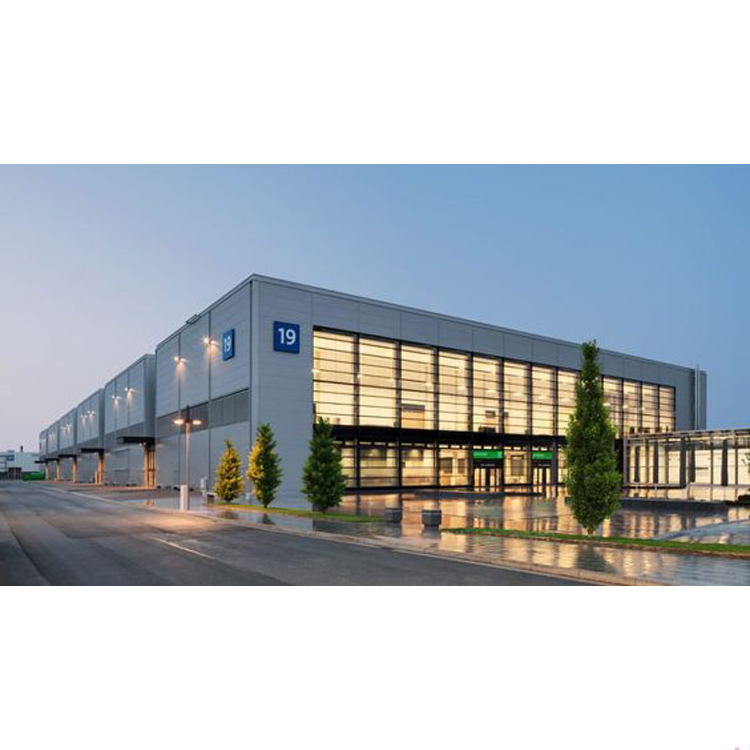 Modern Hotel Building Design Light Metal Building Prefabricated Steel Structure Workshop