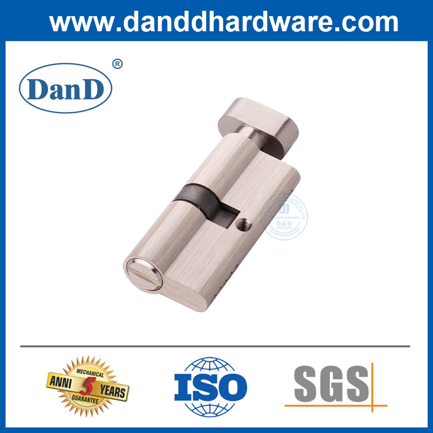 Bathroom Privacy Cylinders Euro Mortise Lock Cylinder with Thumbturn