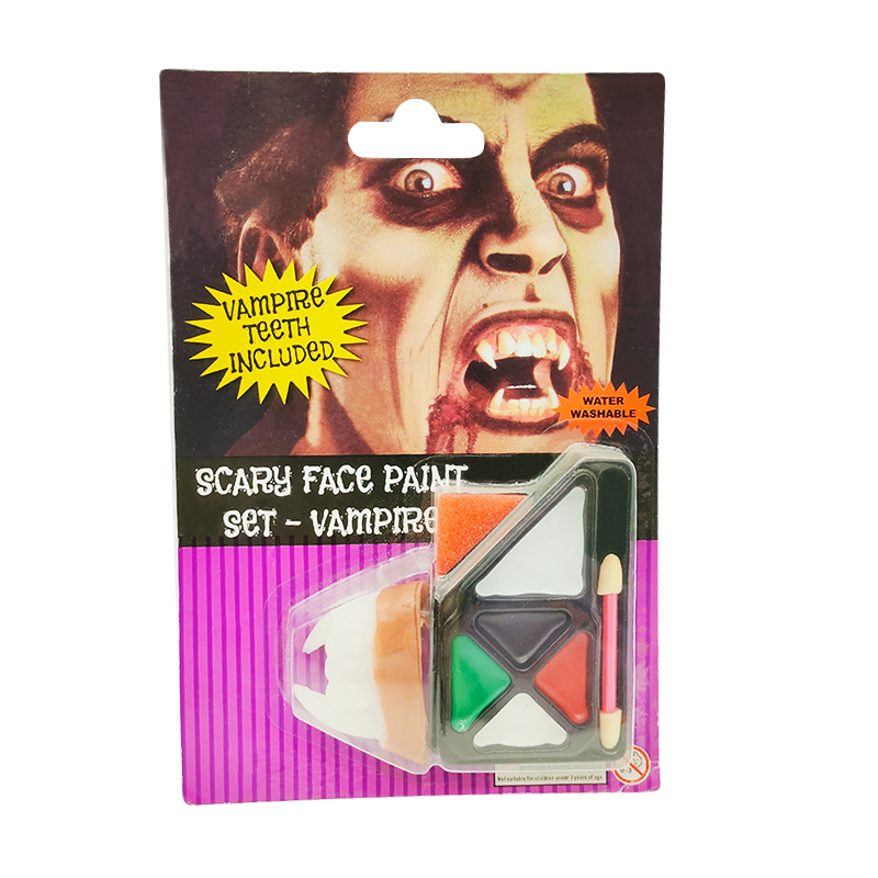Professional Vampire Scars Face Body Halloween Makeup Paints Kit