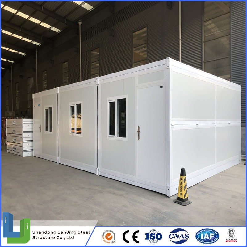 Mobile Foldable Container Preinstalled Electrics Steel Building Home for Sale