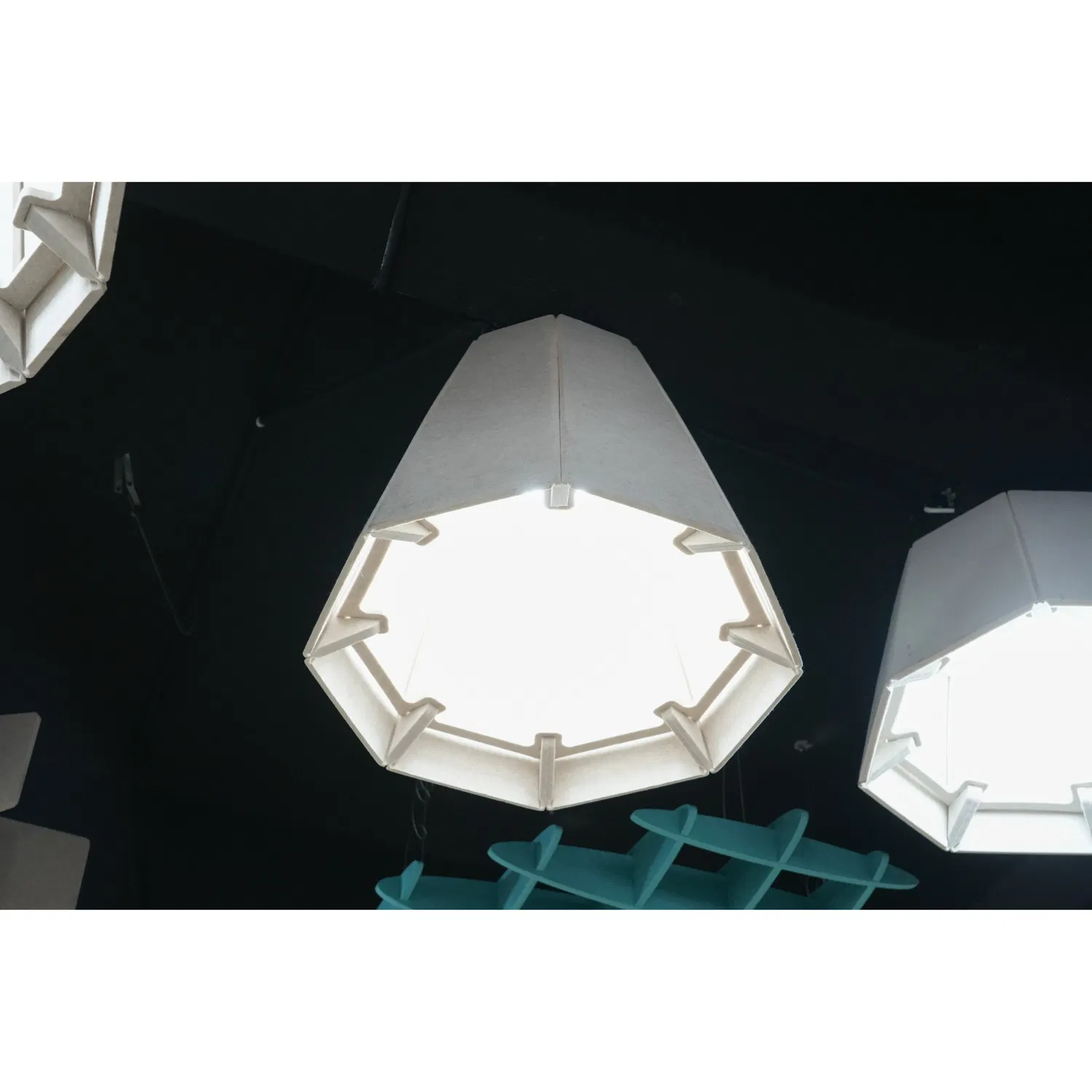 Noise Reducing Lights Acoustic Felt Lamp Felt Lighting for Home and Office