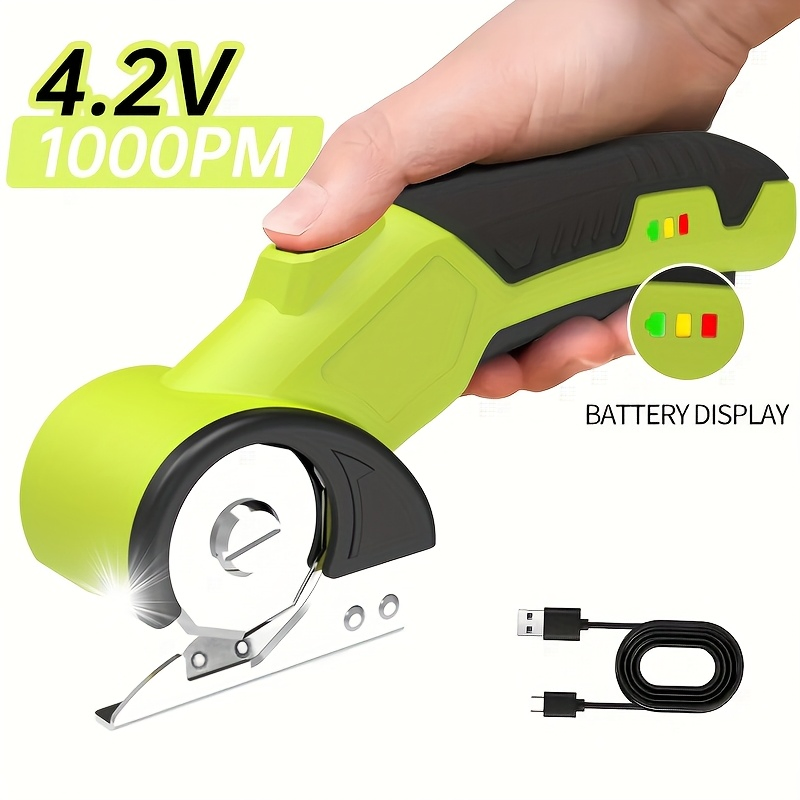 Профессиональные электрические ножницы 4.2V для ткани и картона