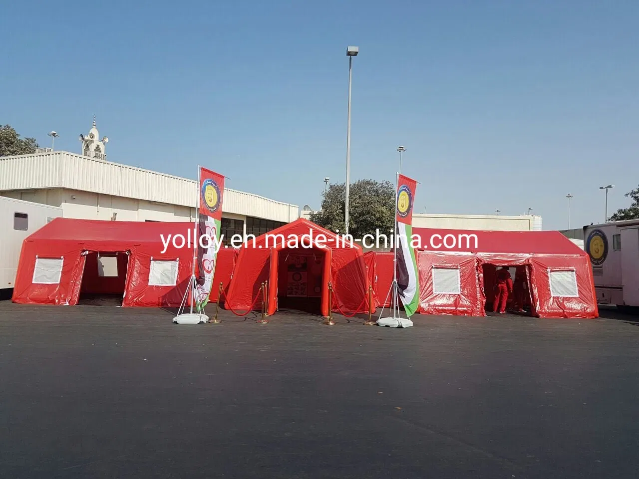 Emergency Relief Inflatable Medical Rescue Mobile Hospital Quarantine Shelter Tent