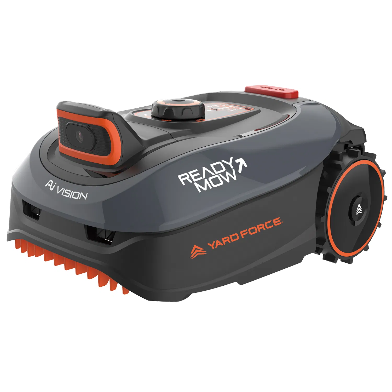 Yard Force I600 Robotic Mower Boundary-Free, 20V 2.5ah, APP/Bt/WiFi Control for Lawns up to 600m²