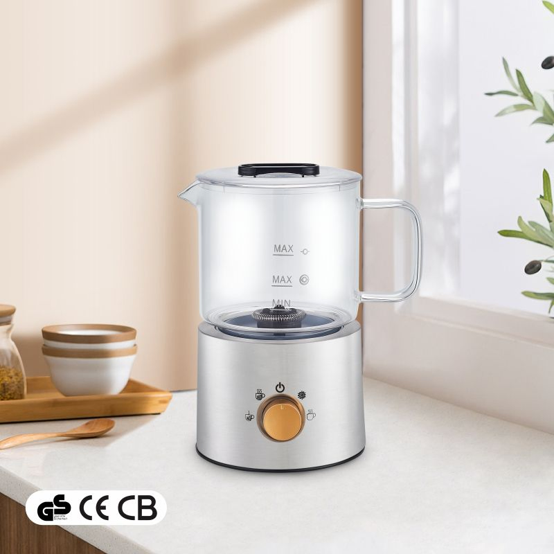 Large Capacity Automatic 4 in 1 Custom Cappuccino Electric Milk Frother and Heater