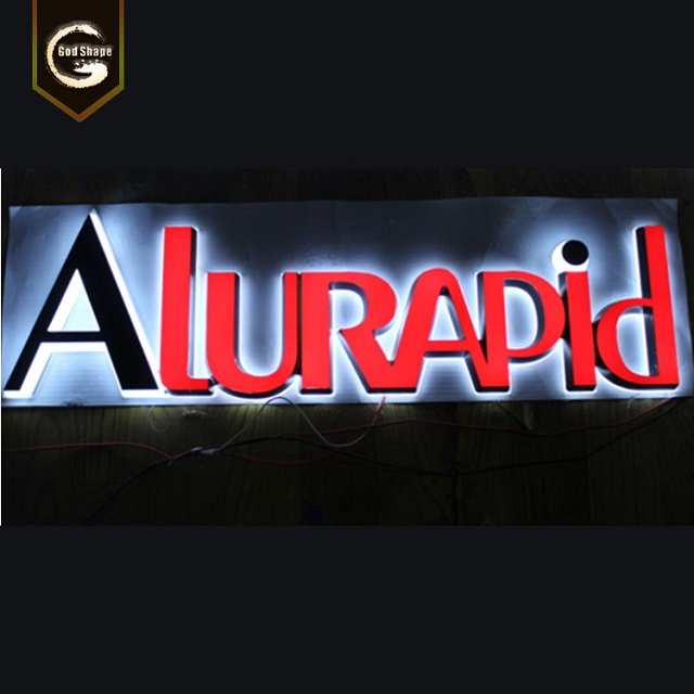 3D LED Acrylic Letters Luminous Plastic Letters Sign