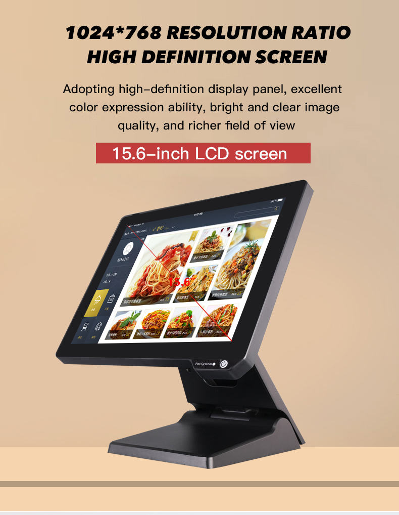 High Quality 15.6 Inch Win/Android POS System All in One Vending Machine Payment Kiosks Cash Register POS for Store