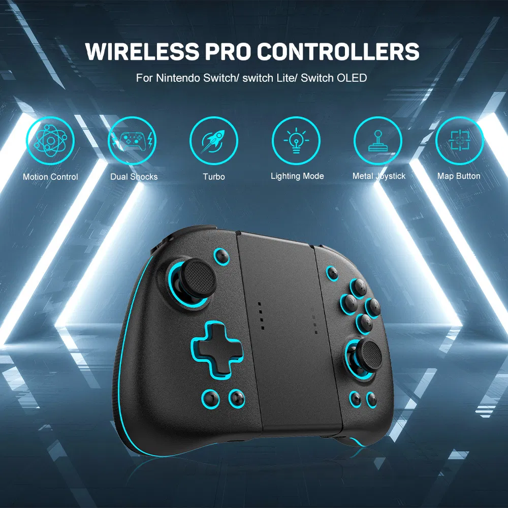 Wholesale Gaming Wireless Gamepad Game Joystick Controller for Nintend Switch OLED/Lite