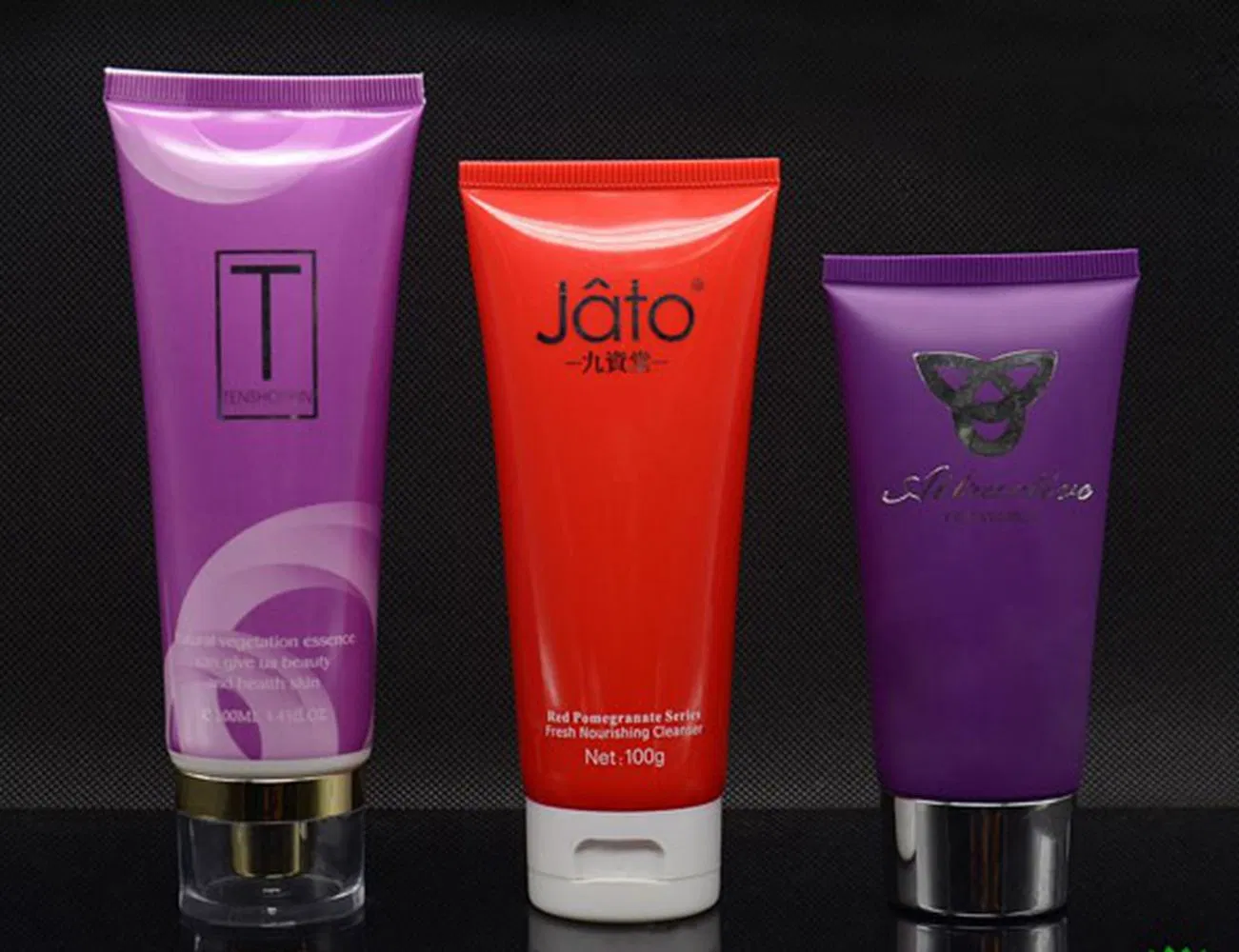 Dia40mm Creamy Petroleum Jelly Cocoa Butter Cosmetic Tube