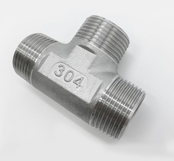 High-Strength Stainless Steel Male Threaded Tee -High-Strength Instrument Pipe Fitting