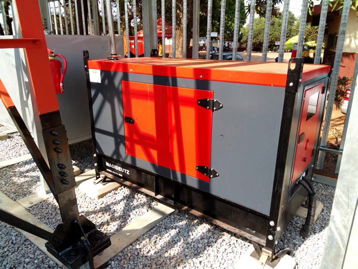 Accessories for Telecom Sites Steel Structure Steel Cage Generator Cage