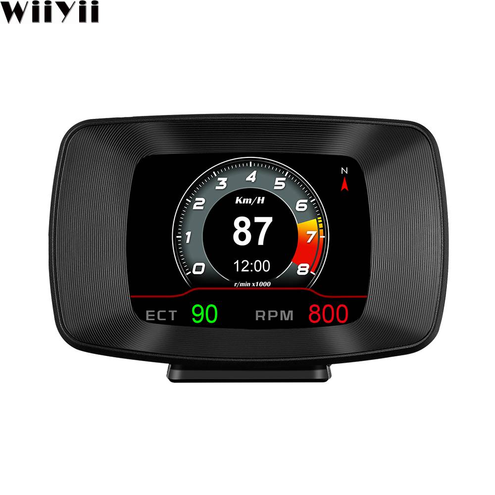 Диагностический сканер автомобильный OBD2 с GPS P13