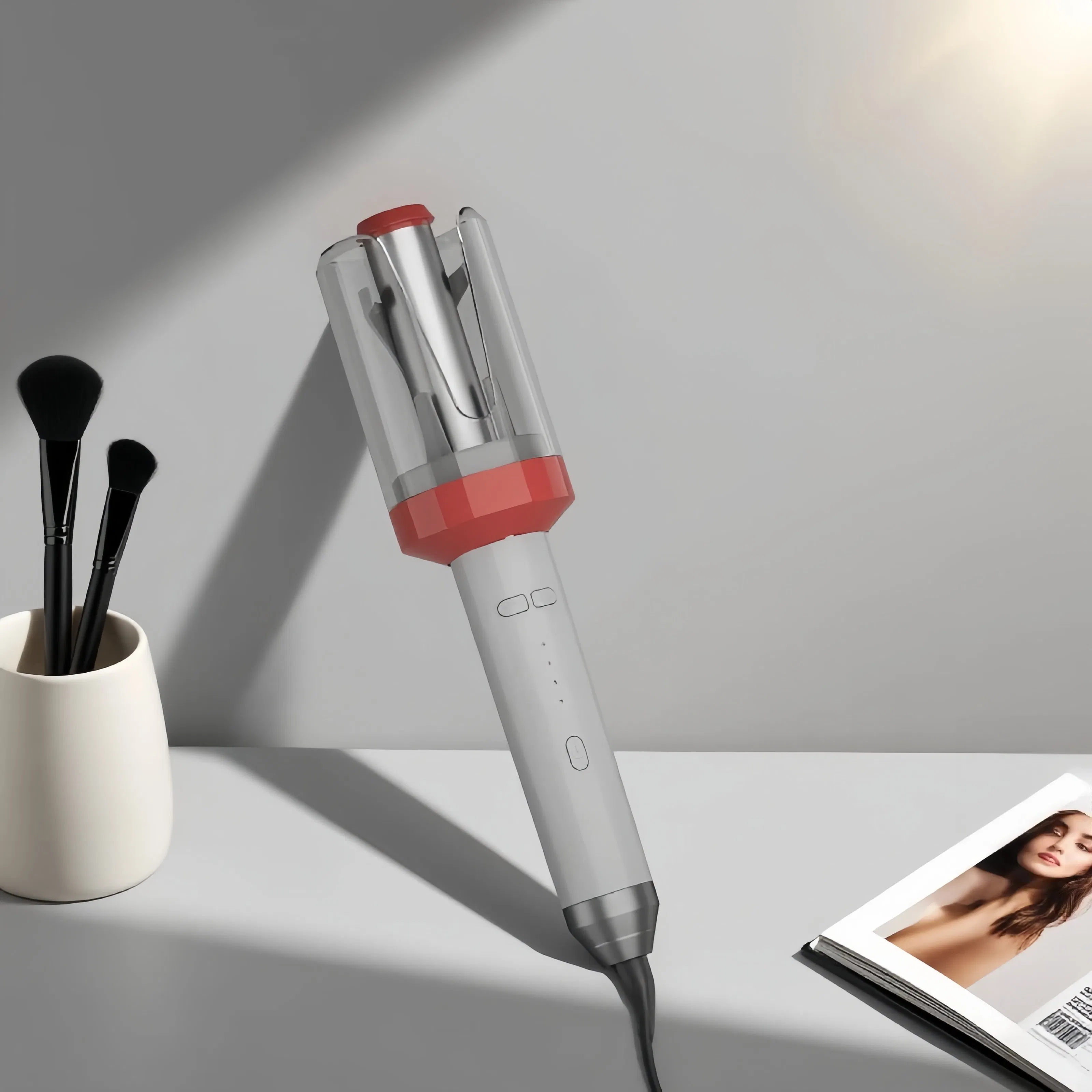 2025 New Professional Salon Curling Iron for Home Use, Fully Automatic Curling Wand, Smart Curling Device.