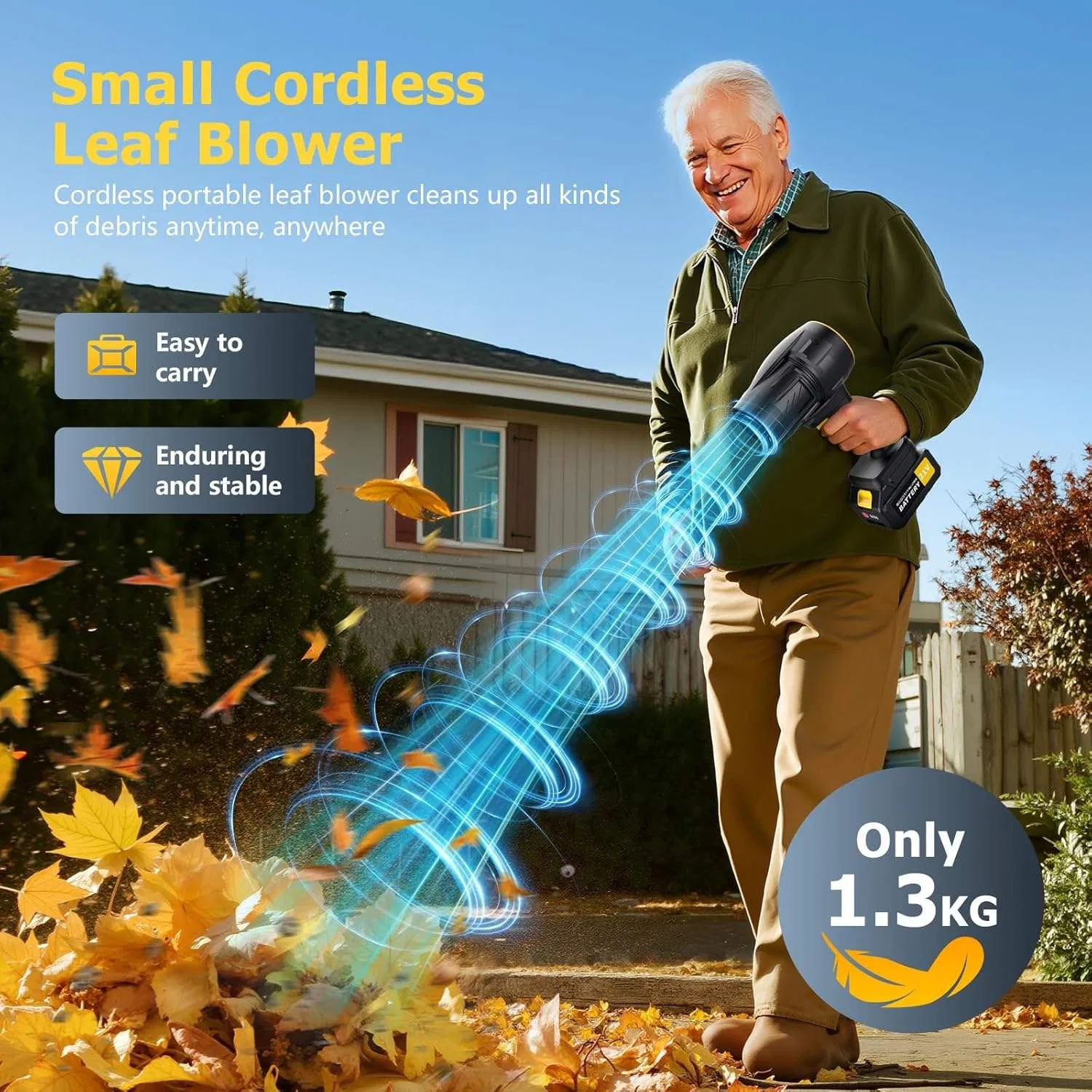 Power Tools Electric Blower Cordless High Pressure Compressed Air Snow Blower