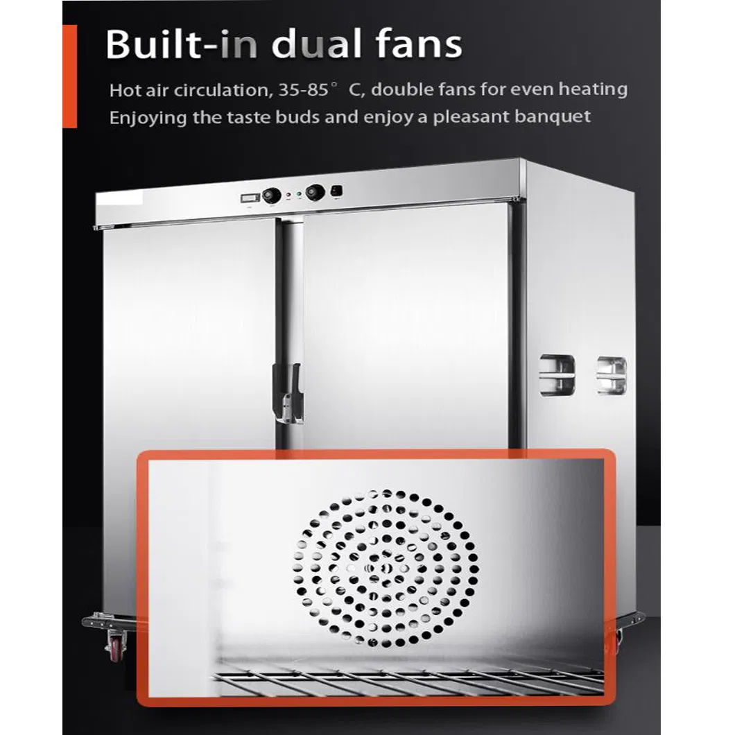 Premium Vertical Food Warmer Trolley for Hotels and Restaurants