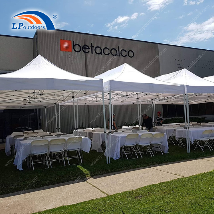 3X3 3X4.5 3X6 Hexagonal Steel Frame Wedding Party Gazebo Tent