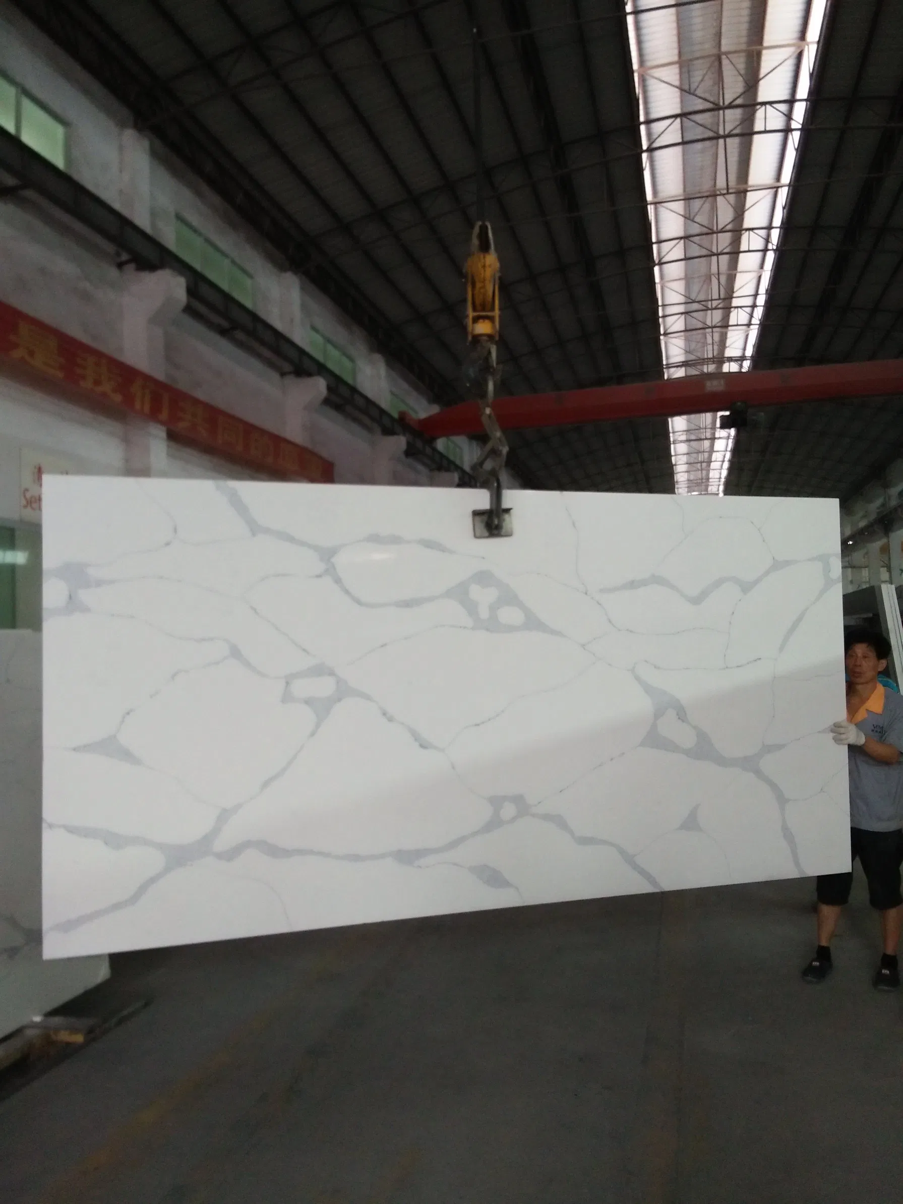 Calacatta White K106-Quartz Slabs