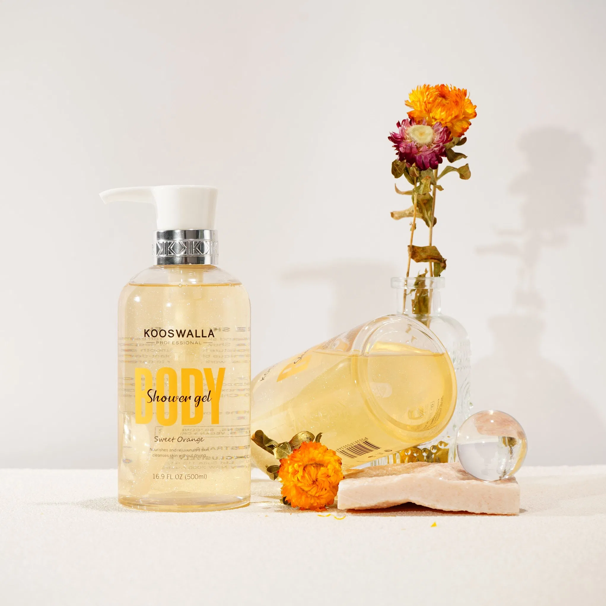 Professional Bath Cream Orange Shower Gel