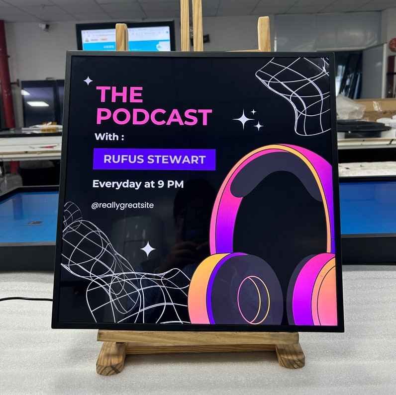 Цифровая фоторамка 27.9 дюймов с высоким разрешением