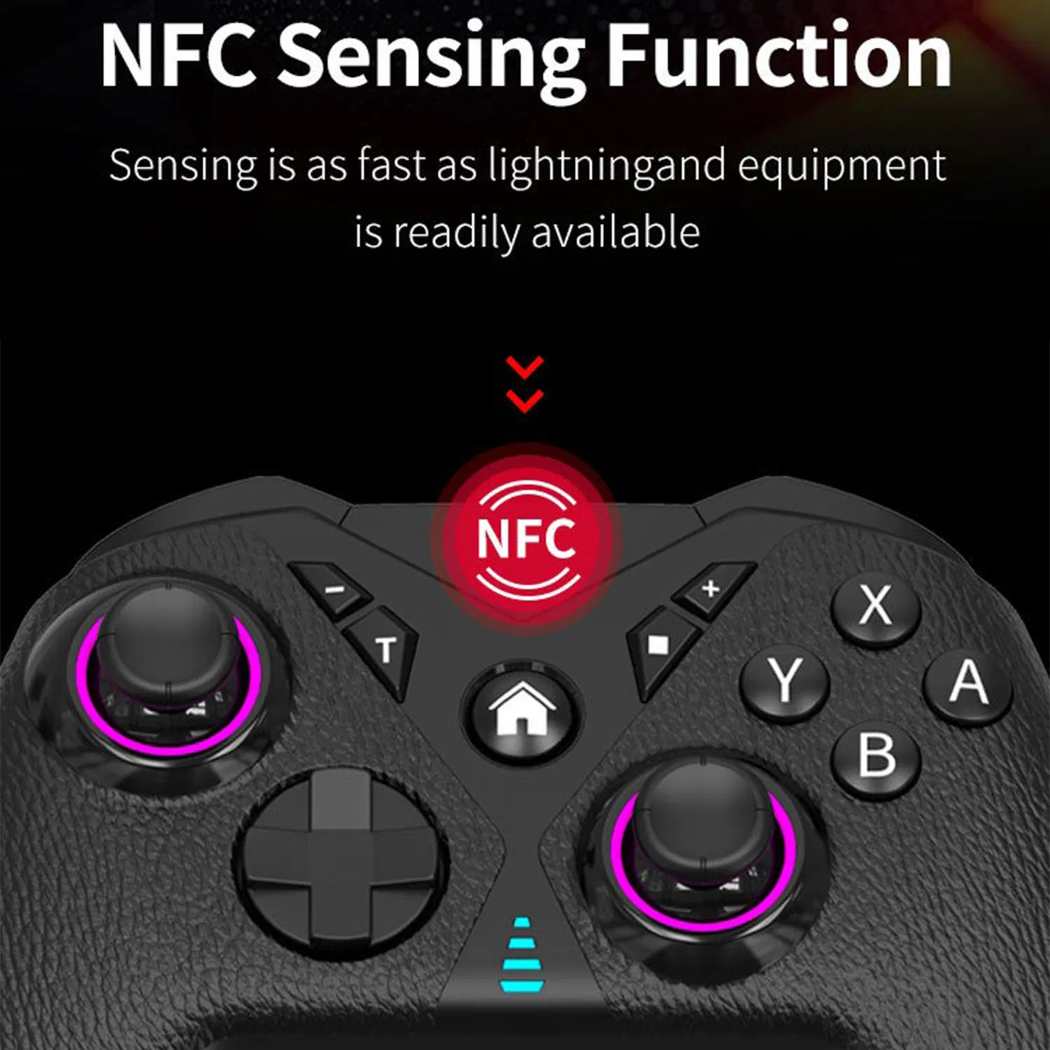 Hot Sale Connects Multi Platform Macro Function Game Controller Wireless Gamepad for Switch Android Tablet Smart TV