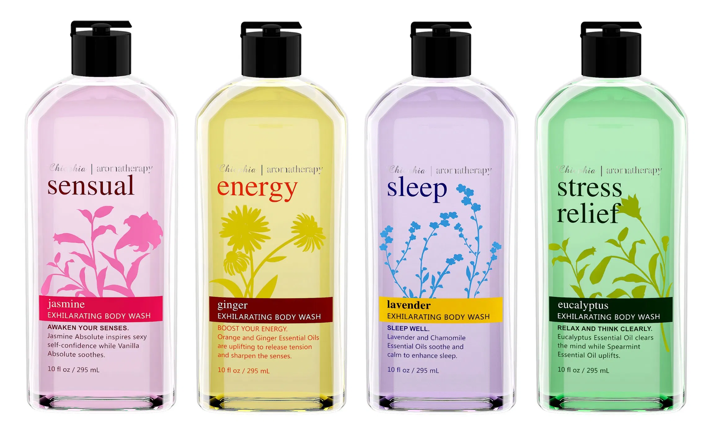 295ml Organic Natural Shower Gel