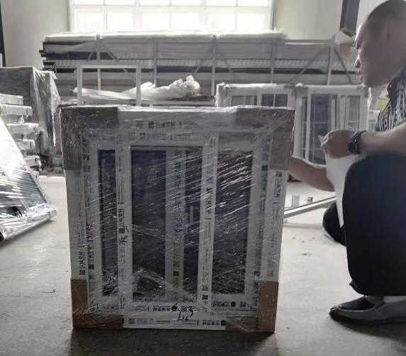 PVC Sliding Window Design UPVC Double Glazed Sliding Windows