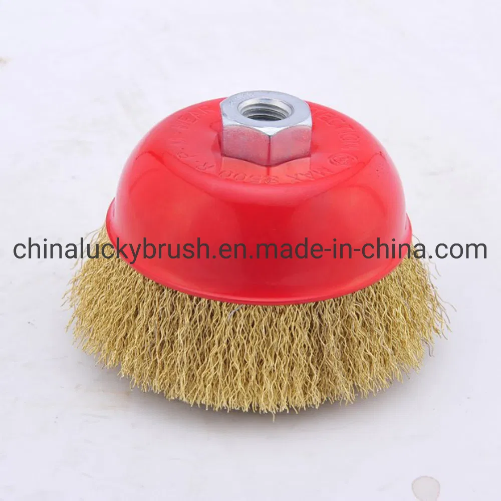 6 Inch Nylon Abrasive Filament Cup Brush (YY-237)