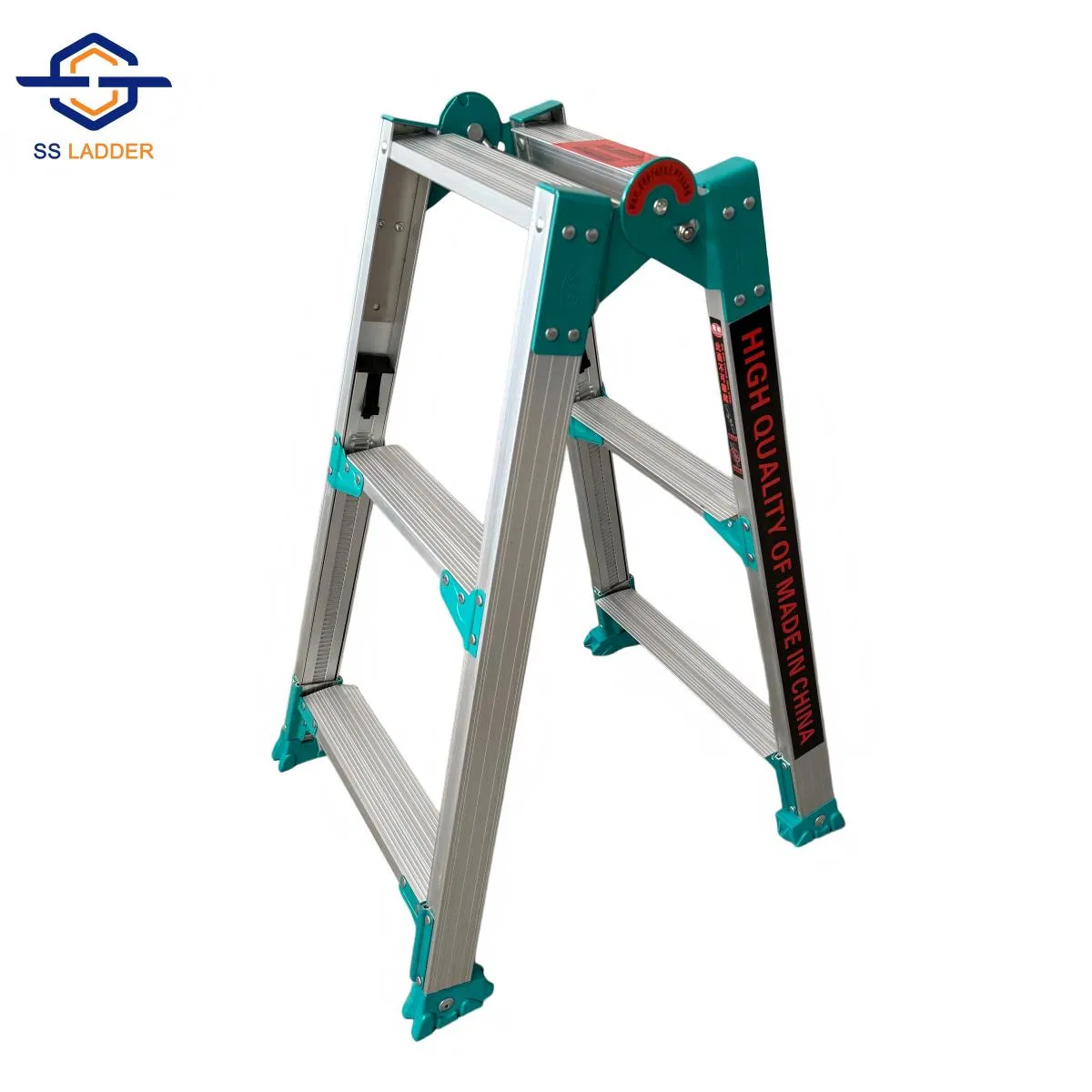 Hot Selling Lightweight Portable Durable Multi Purpose Aluminium Alloy Extension Folding Ladder with En131 Certified