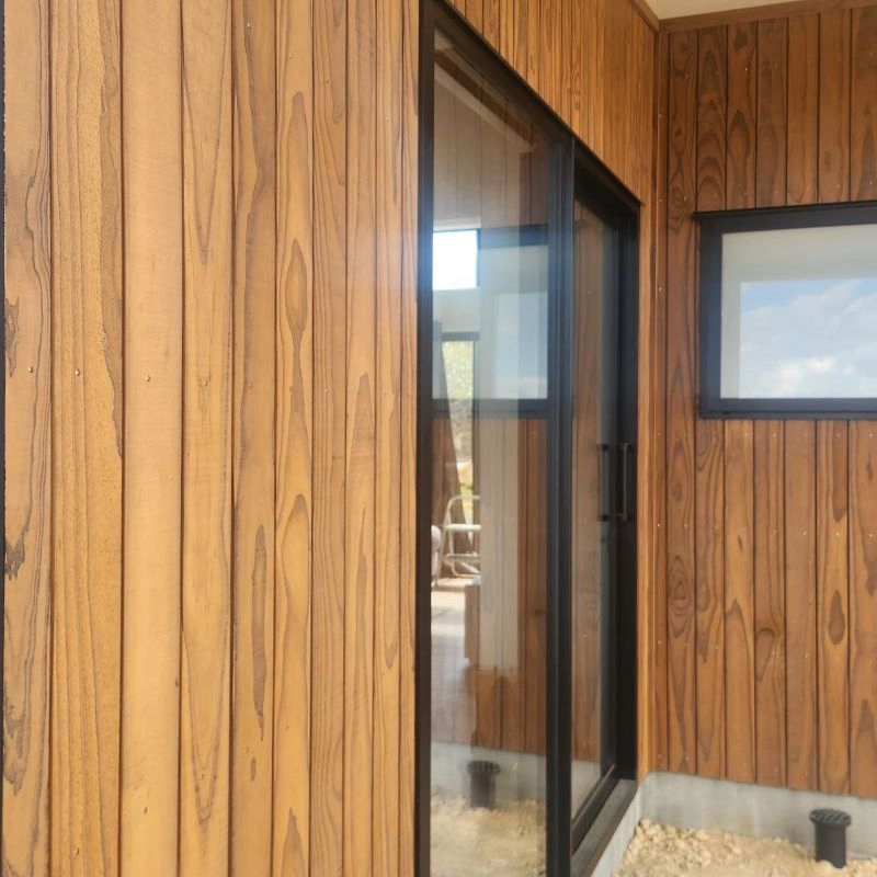 Clear Grade Big Wider 190mm Thermowood New Zealand Radiata Pine Wall Panels