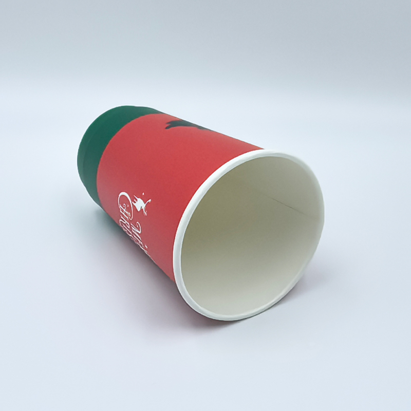 Чашки бумажные 16oz с двойной стенкой, под индивидуальную печать