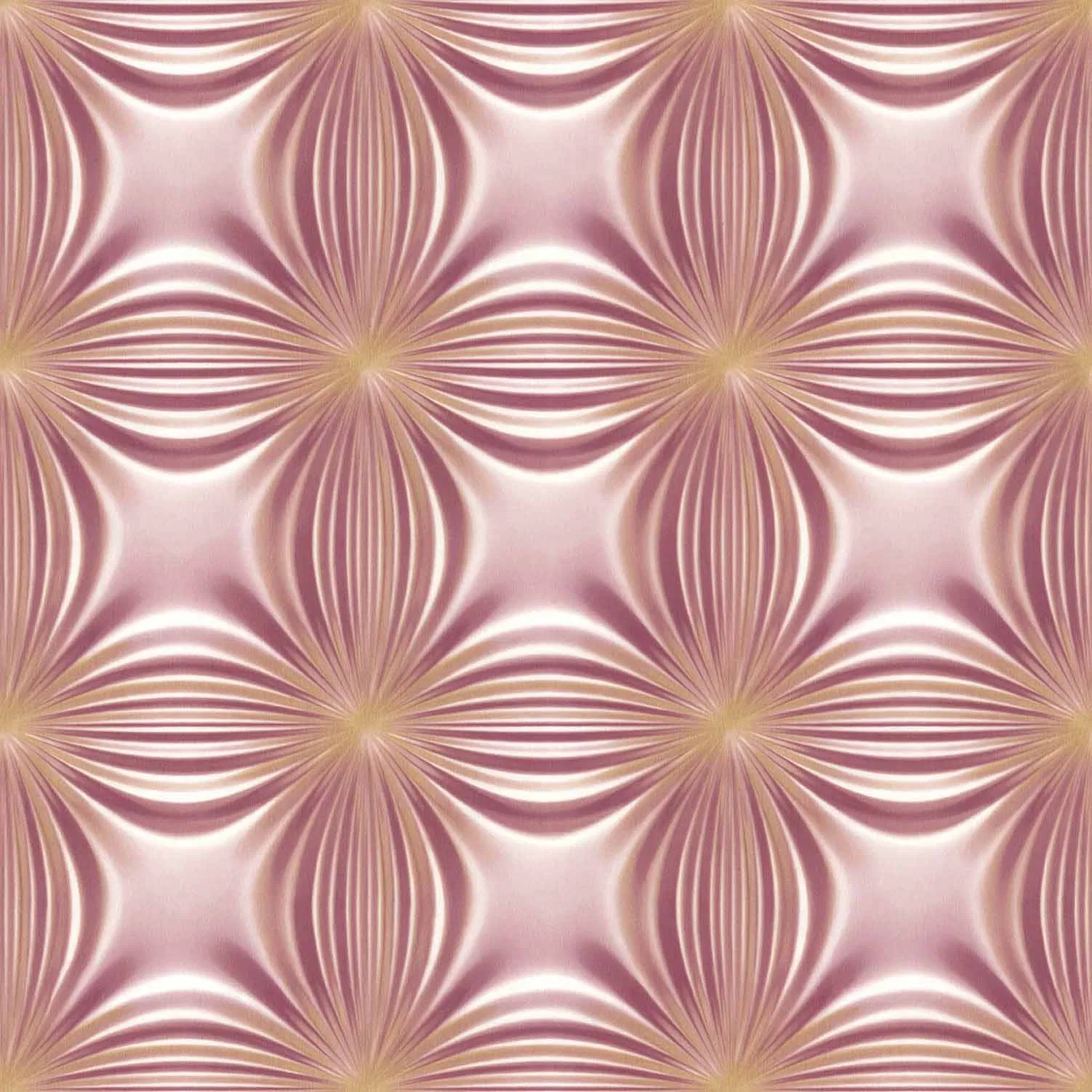 Home Decoration PVC Waterproof Silver Wallpaper 3D