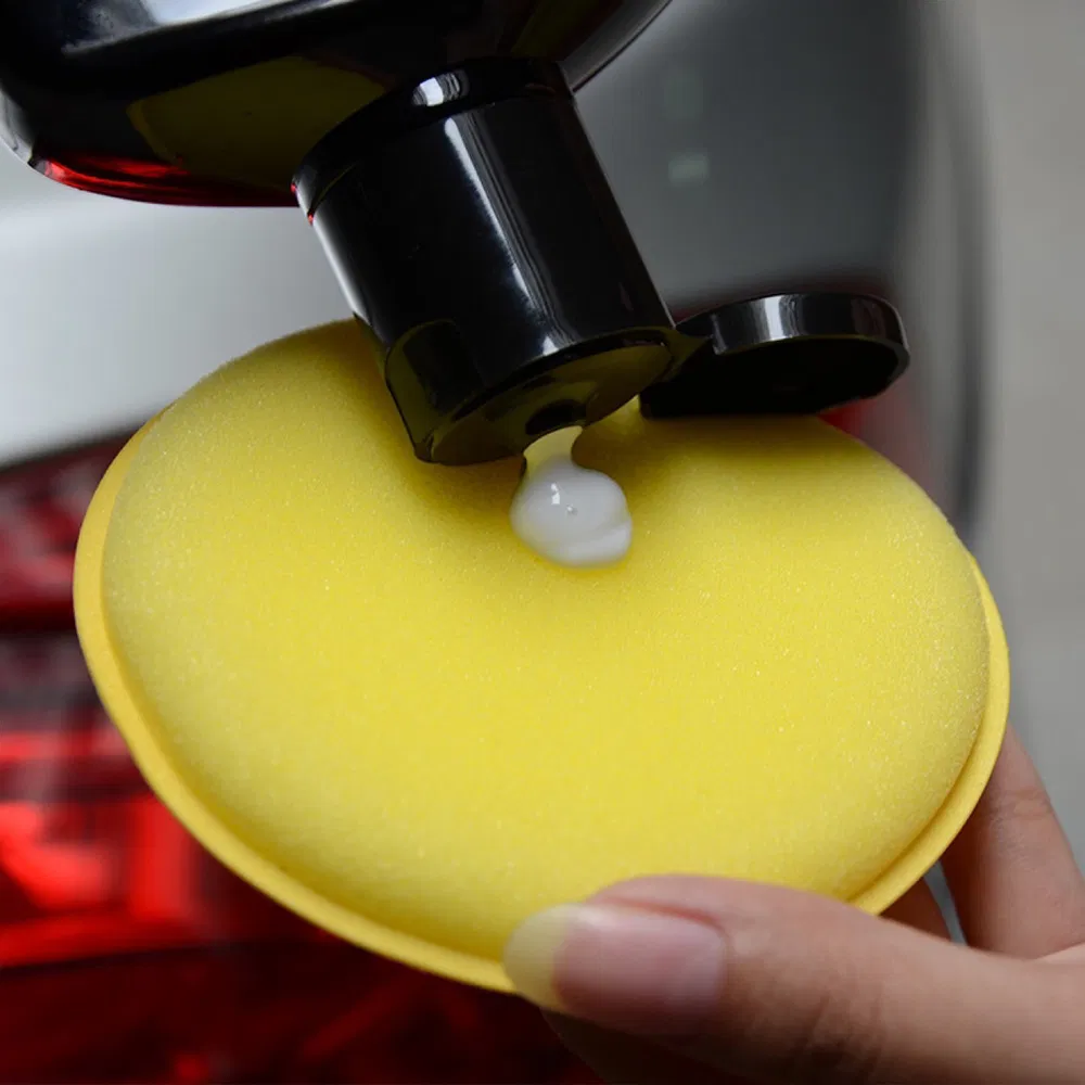 High Density Car Care Detailing Polishing Waxing Round Sponge Pad