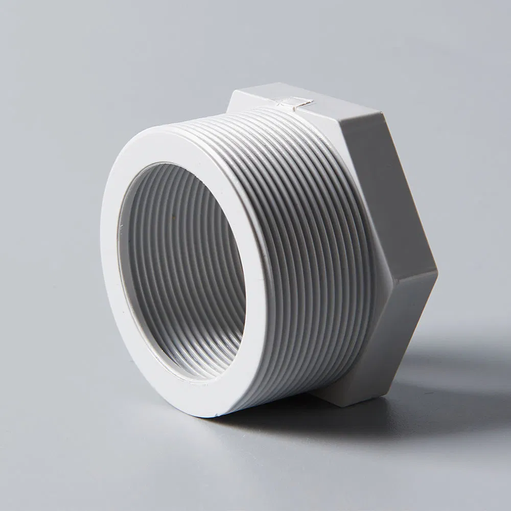 Asnzs2053 Electrical Standard PVC Thread Reducer UPVC Plastic Male Reducer