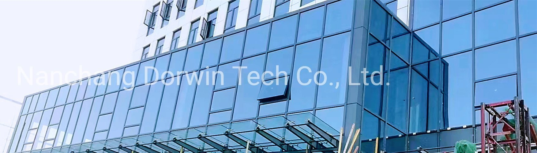 Nfrc CE Commercial Building Residential Facade Glass Aluminum Window Glazed Curtain Wall