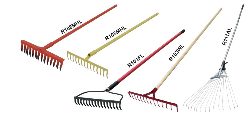 High Carton Strong Hardness Steel Garden Rake