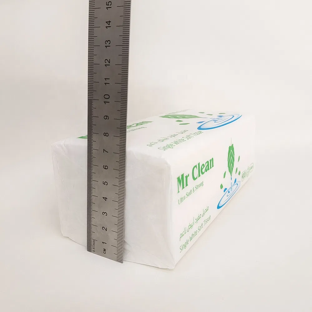 Custom Logo Wholesale Facial Tissue Paper Eco Friendly 3 Ply 4 Ply Cleaning Facial Tissues 400 Sheets