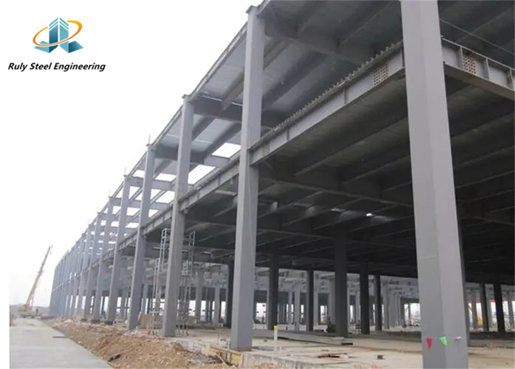Space Customizable Prefab Seismic Wind Resistant Steel Structure Warehouse