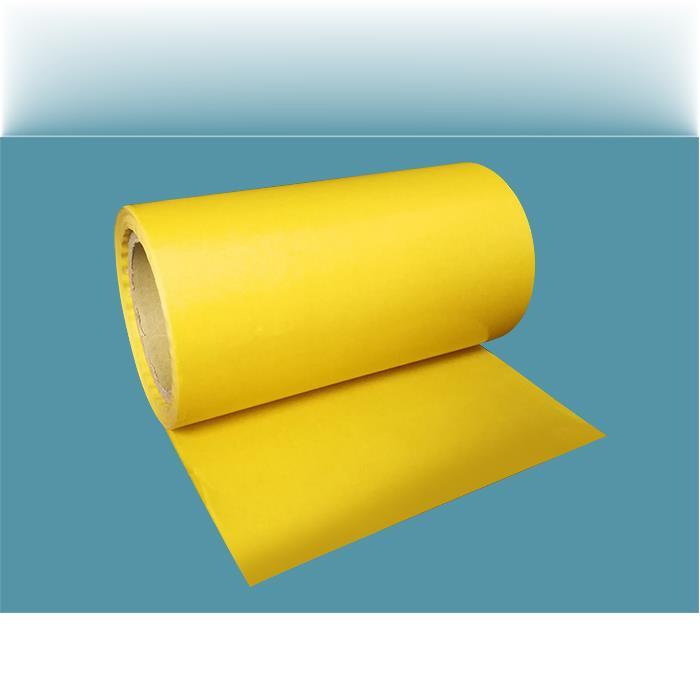 Silicone Coated Yellow Customer Logo Wrapping Paper