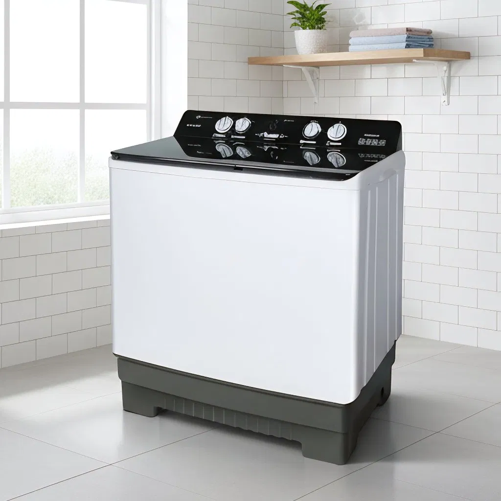 High-Capacity 19kg Twin Tub Washing Machine for Efficient Laundry