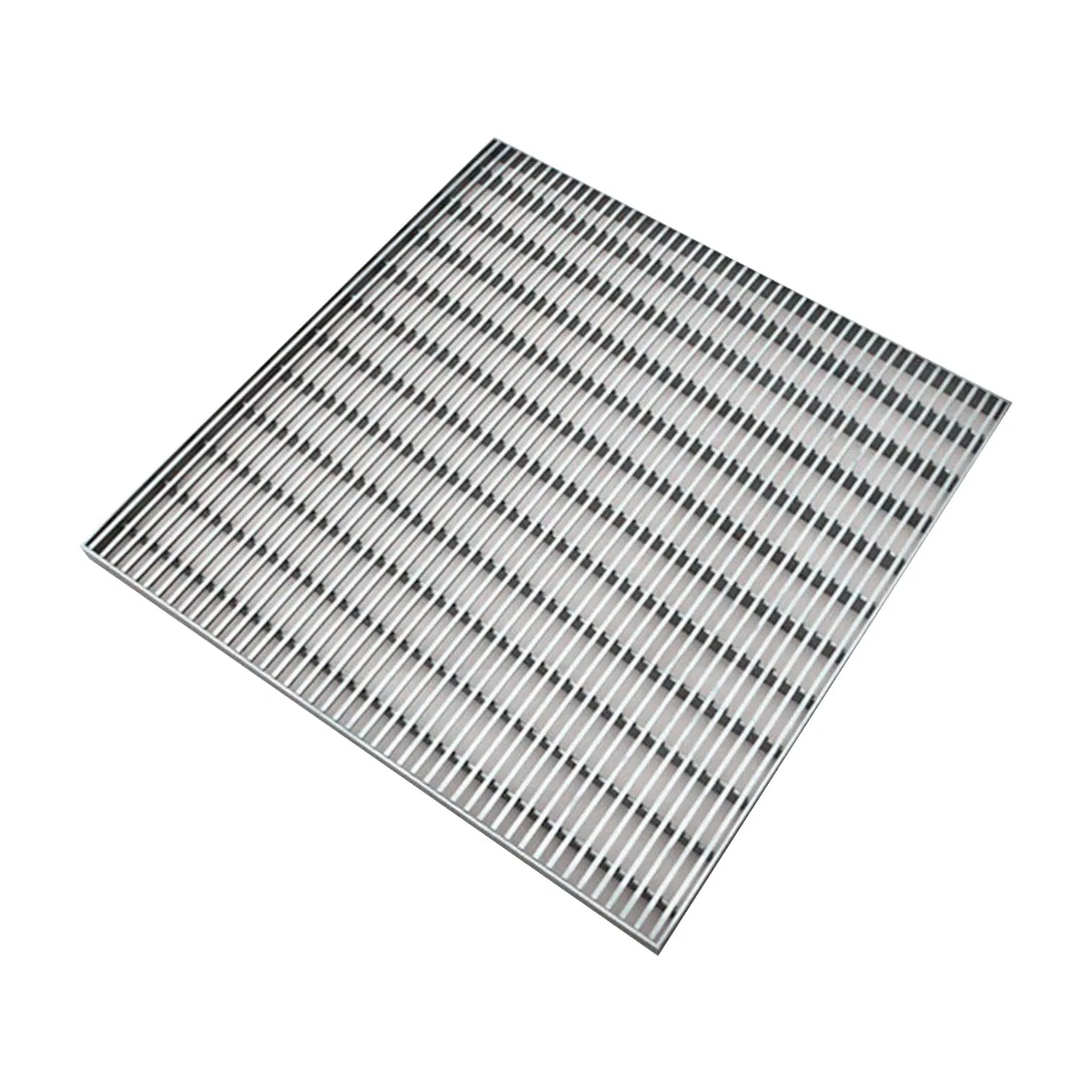 Stainless Steel Front Entrance Drainage Mat Square / Rectangular /Entrance Door Matting
